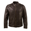 Milwaukee Leather Vintage SFM1803 Men's Brown Leather Moto Style Fashion Jacket