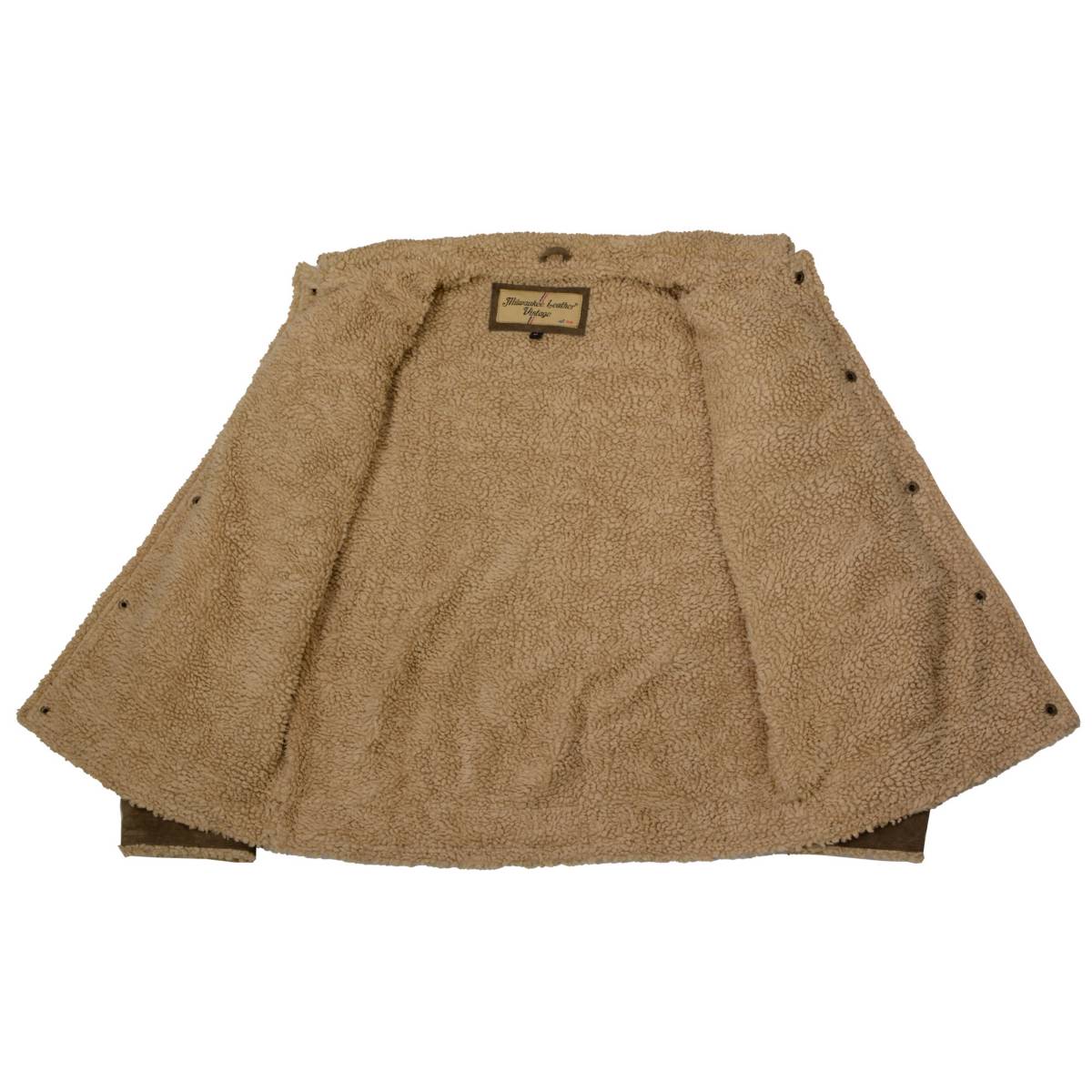 Milwaukee Leather Vintage SFM1811 Men's Classic Taupe Suede