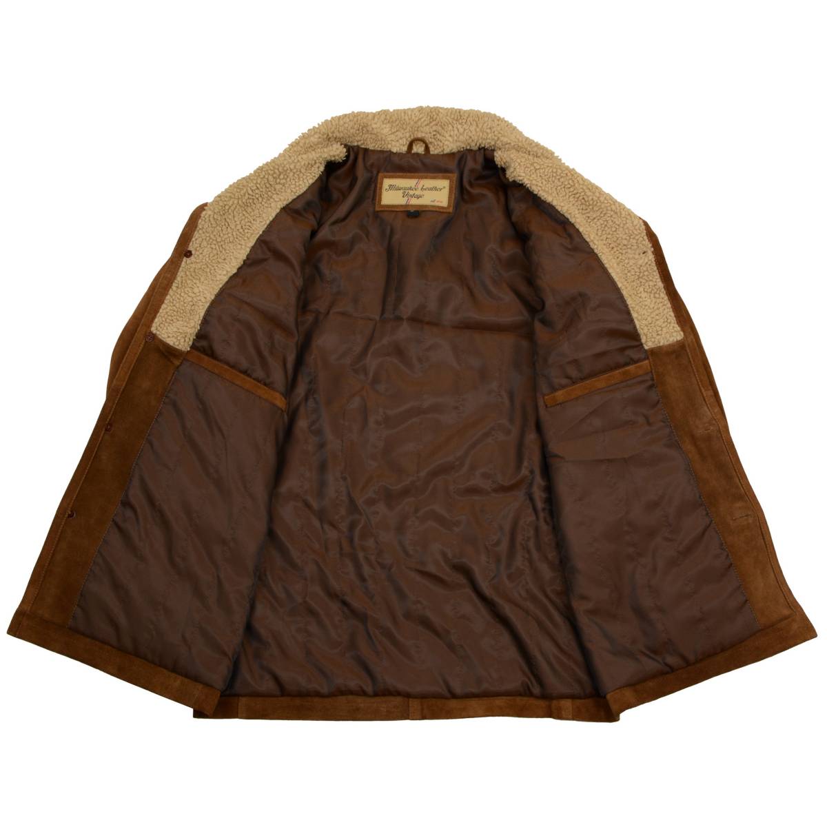 Milwaukee Leather Vintage SFM1819 Men's Western Style Long Brown