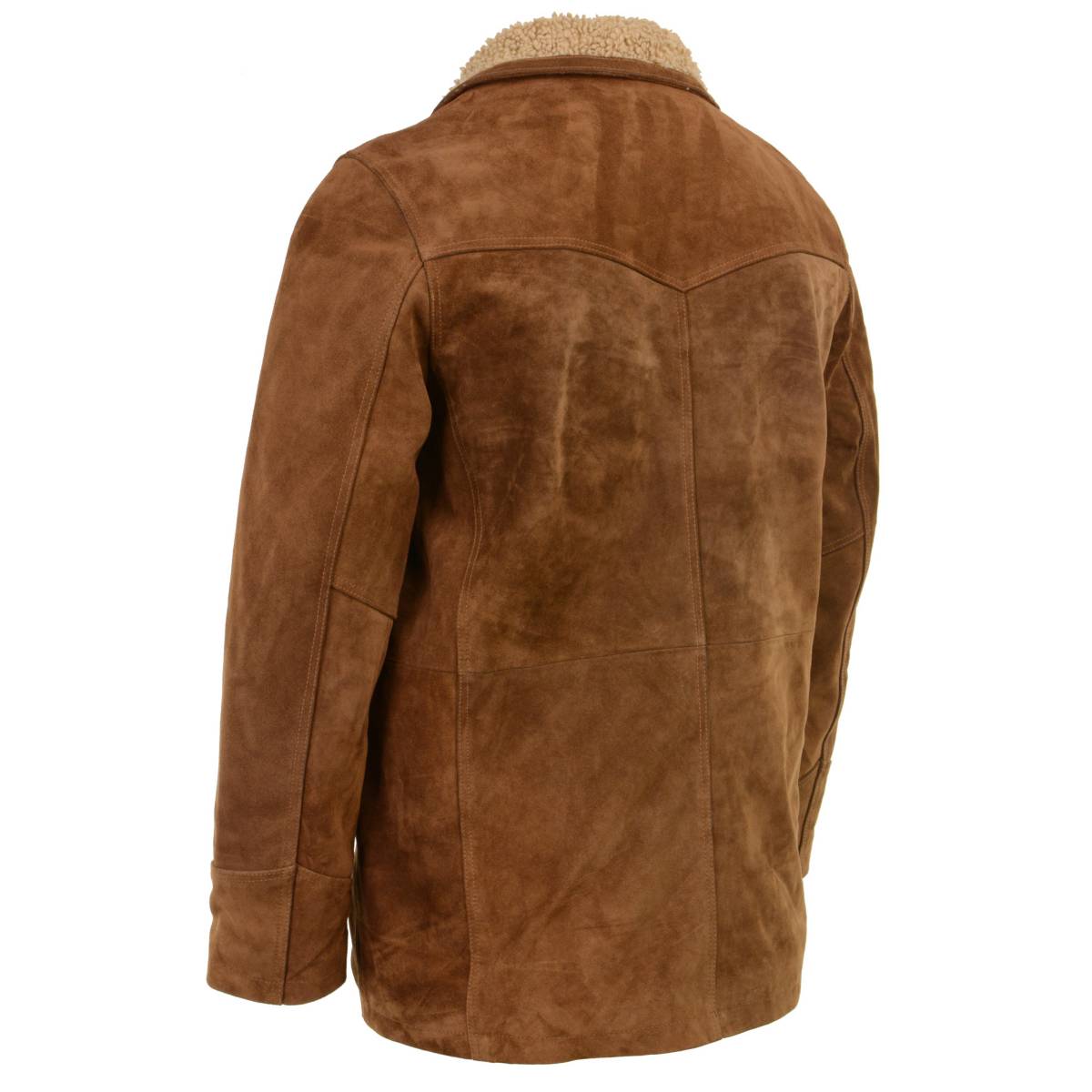 Milwaukee Leather Vintage SFM1819 Men's Western Style Long Brown