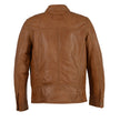 Milwaukee Leather SFM1865 Men's Saddle Classic Zipper Front Leather Jacket