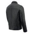 Milwaukee Leather SFM1875 Men's New Zealand Lambskin Leather with Shirt Style Collar