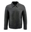 Milwaukee Leather SFM1875 Men's New Zealand Lambskin Leather with Shirt Style Collar