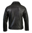 Boston Harbour 2.0 Men's Black New Zealand Lamb Leather Fashion Car Coat Jacket SFM1898