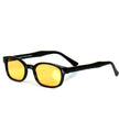 Hot Leathers KD's Sunglasses - Yellow Lenses SGD1007