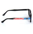 Hot Leathers SGD1081 KD's Smoke American Flag Sunglasses