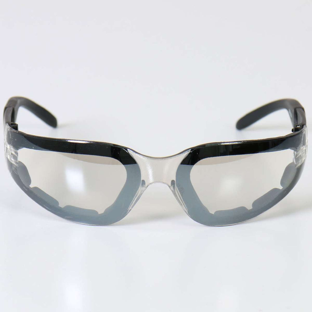 Hot Leathers Rider Plus Sunglasses w/Clear Mirror Lenses SGF1016