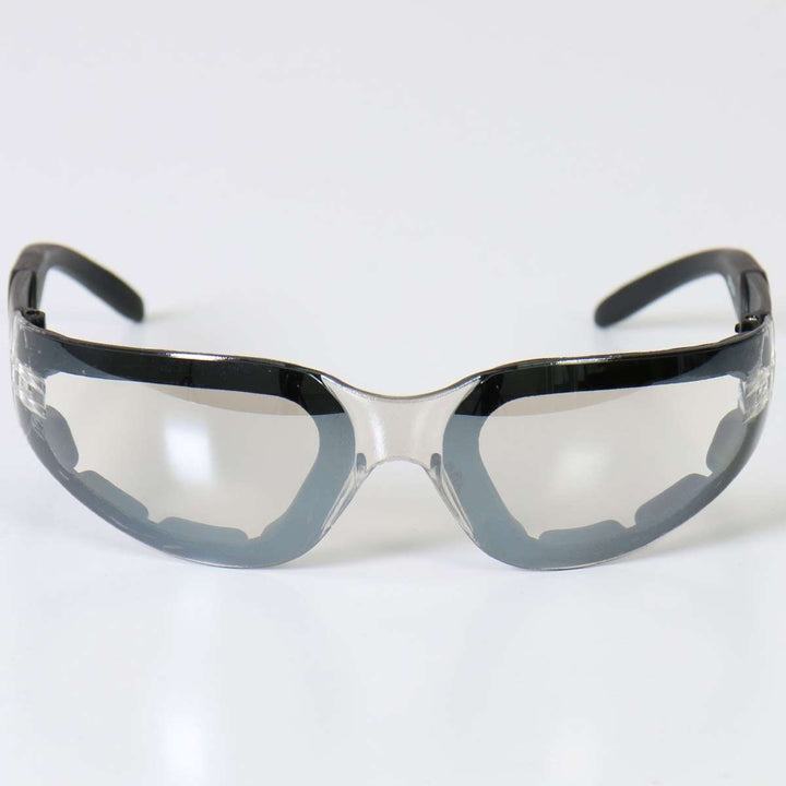 Hot Leathers Rider Plus Sunglasses w/Clear Mirror Lenses SGF1016