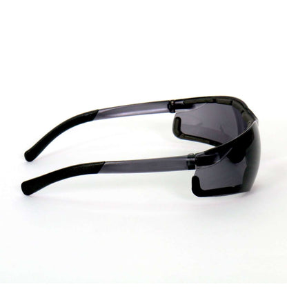 Hot Leathers Safety Wings Sunglasses with Smoke Mirror Lenses SGF1066