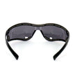 Hot Leathers Safety Wings Sunglasses with Smoke Mirror Lenses SGF1066