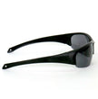 Hot Leathers Eazy Eyes Safety Sunglasses with Smoke Mirror Lenses SGF1069