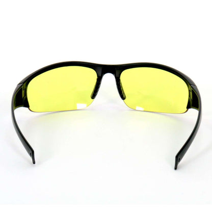 Hot Leathers Safety Sunglasses with Yellow Lenses SGF1070