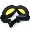 Hot Leathers Big Ben Goggles with Yellow Lenses SGG1003