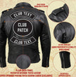Milwaukee Leather SH1011 Men's Classic Brando Premium Leather Black Motorcycle Riders Leather Jacket w/ Side Laces