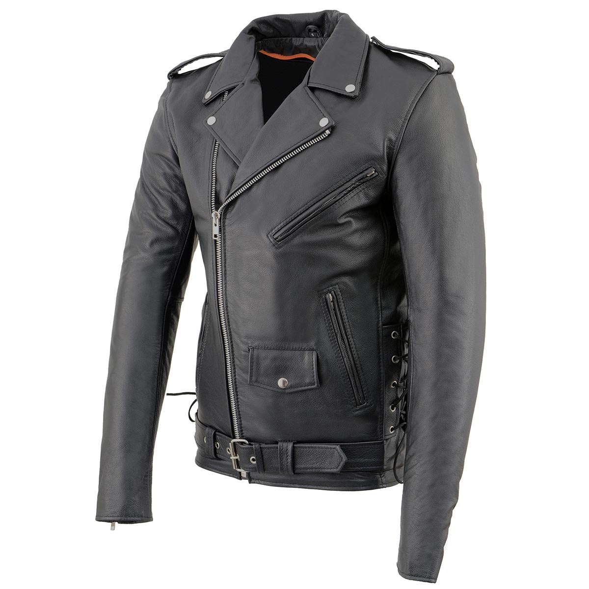 Milwaukee Leather SH1011TALL Black Classic Brando Motorcycle