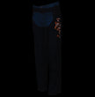 Milwaukee Leather SH1182 Women's Black with Orange Textile Motorcycle Riding Chaps with Tribal Embroidery