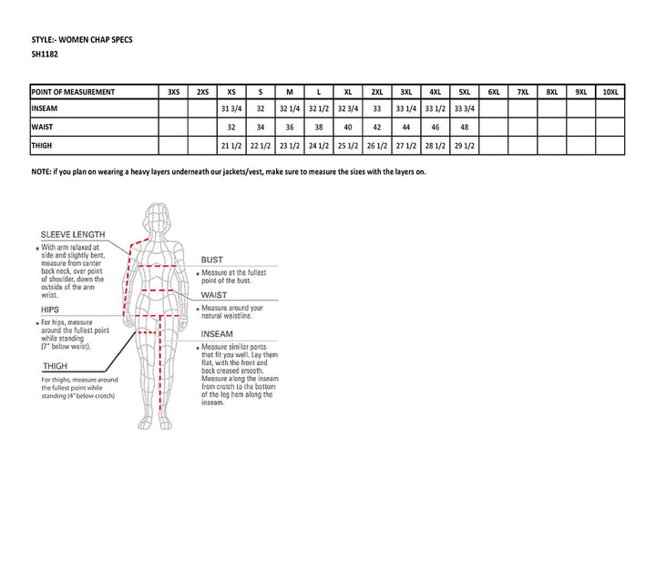 Milwaukee Leather SH1182 Women&