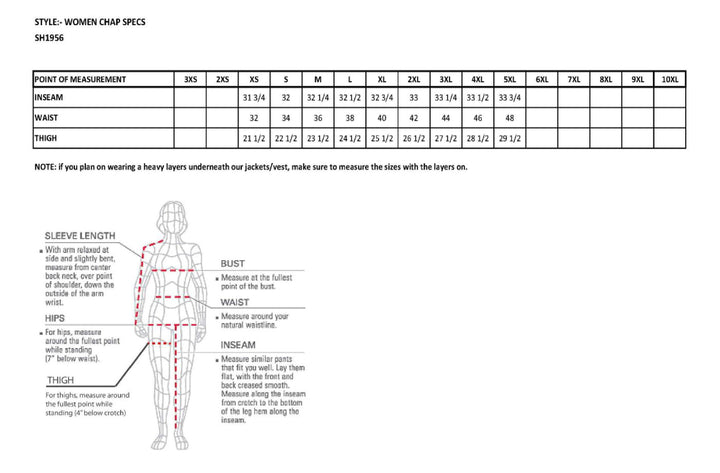 Milwaukee Leather SH1956 Women&