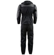 NexGen Men's SH2049 Black and Grey Hooded Water Proof Armored Rain Suit