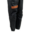 NexGen Ladies SH205101 Black and Orange Armored Hooded Water Proof Rain Suit