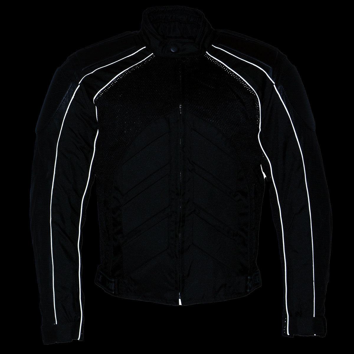 NexGen SH2153 Men's Black and Blue CE Armored Motorcycle Textile