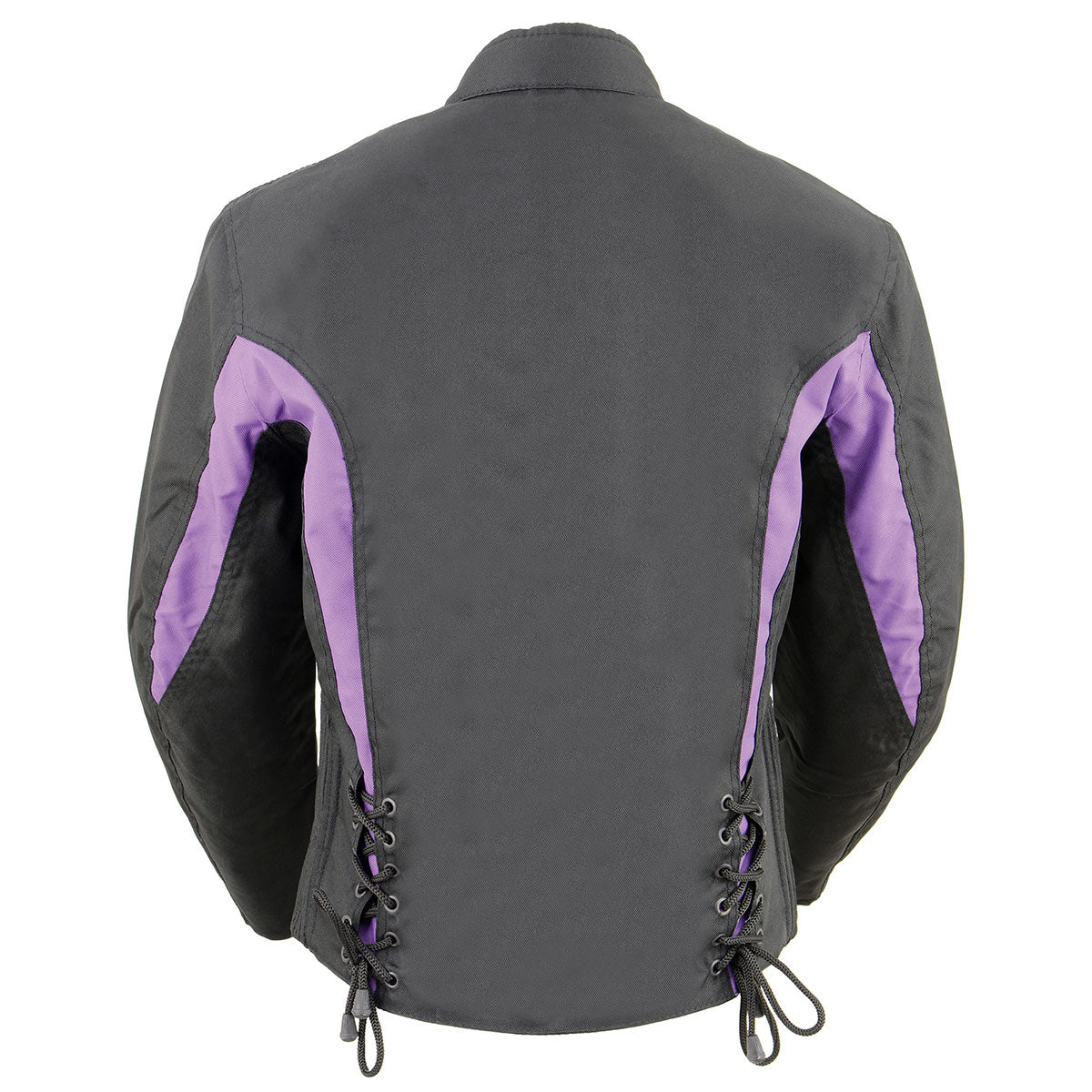 Nexgen SH2188 Women's Black and Purple Textile Motorcycle Riding