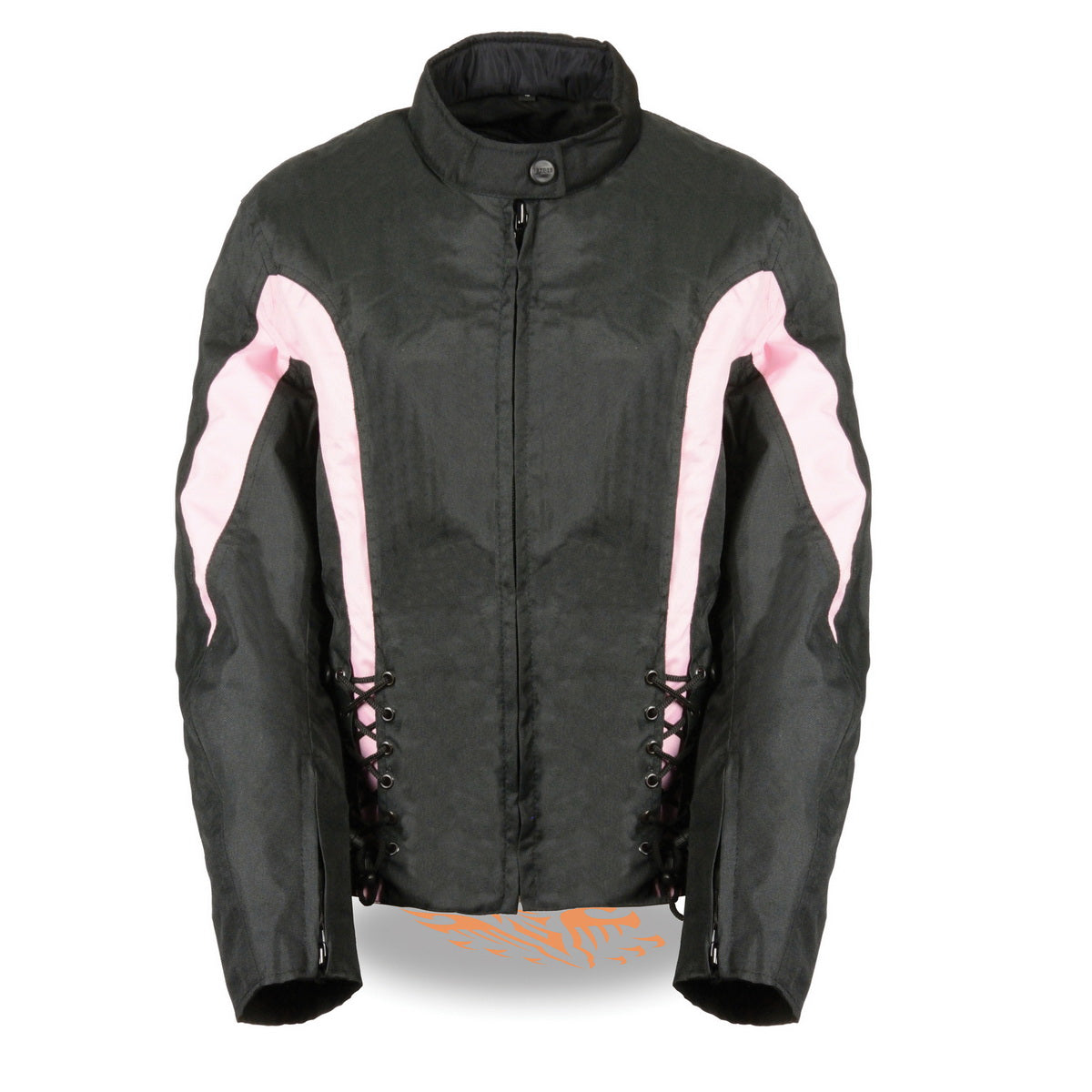 Nexgen SH2188 Women's Black and Pink Textile Motorcycle Riding