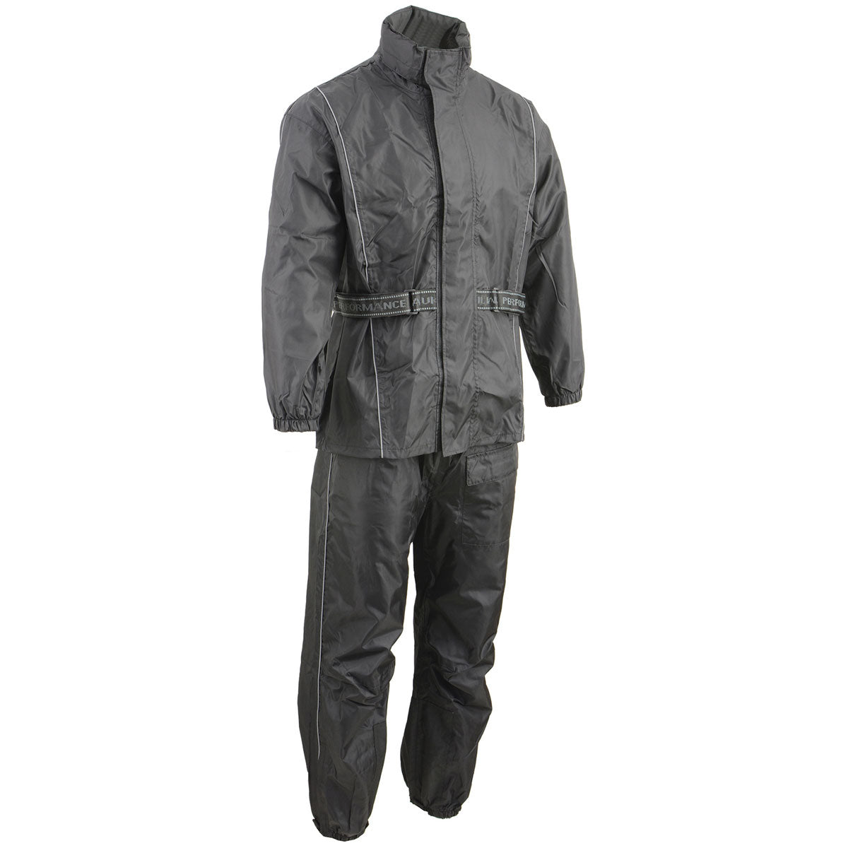 NexGen SH2215 Men's Lightweight Oxford Nylon Black Water Resistant