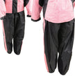 NexGen SH222201 Ladies Black and Pink Oxford Water Proof Rain Suit