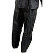 NexGen SH2225 Men's Black Waterproof Rain Suit with Reflective Piping