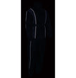 Milwaukee Leather SH2225L Women's Black and Grey Waterproof Rain Suit with Reflective Piping