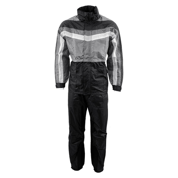 Motorcycle Rain Suit For Men Milwaukee Leather Men's Black
