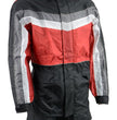NexGen Men's SH2226 Black and Red Hooded Water Proof Rain Suit