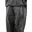 NexGen SH2342 Women's Black Water Resistant Rain Suit with Reflective Butterflies
