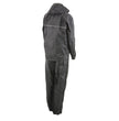 NexGen SH2342 Women's Black Water Resistant Rain Suit with Reflective Butterflies