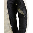 Milwaukee Leather SH2366 Women's'Reflective Tribal' Black and Cream Armored Motorcycle Textile Jacket