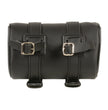 Milwaukee Leather SH42501 Black Motorcycle PVC Motorcycle Tool Bag