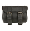 Milwaukee Leather SH42501 Black Motorcycle PVC Motorcycle Tool Bag