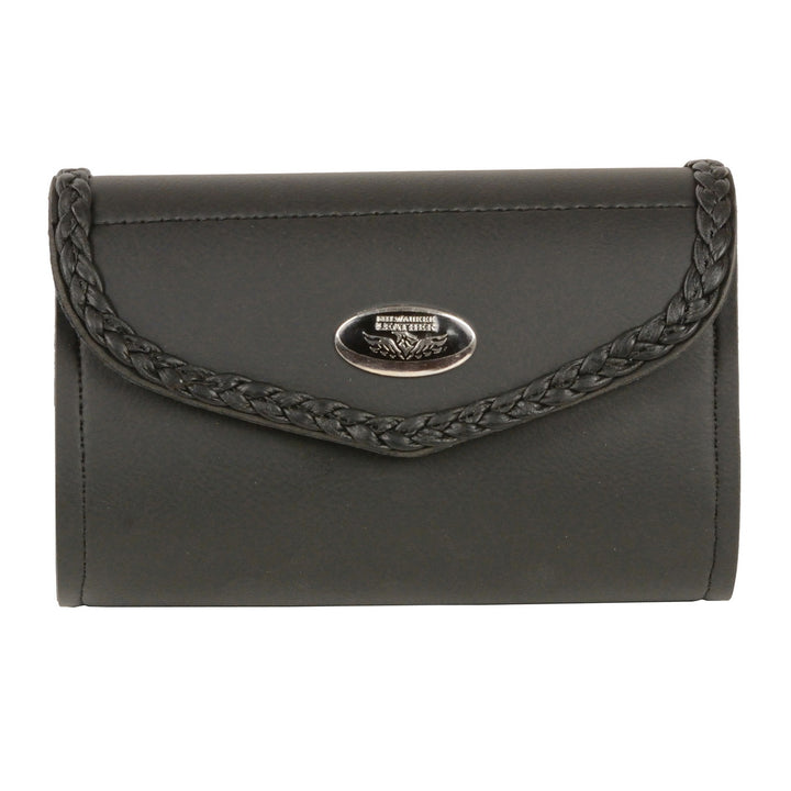 Milwaukee Performance SH43902 Black Small PVC Braided Windshield Bag with Self FastenerClosure