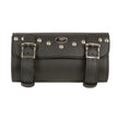 Milwaukee Performance SH49701  Black PVC Double Buckle Studded Tool Bag  for Motorcycles