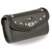 Milwaukee Performance SH49908 Black PVC Small Braid and Stud Windshield Bag