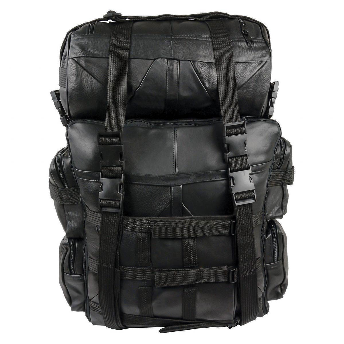 Milwaukee Leather SH537 Large Black Motorcycle Large Leather