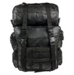 Milwaukee Leather SH537 Large Black Motorcycle Large Leather Deluxe Sissy Bar Pack Bag
