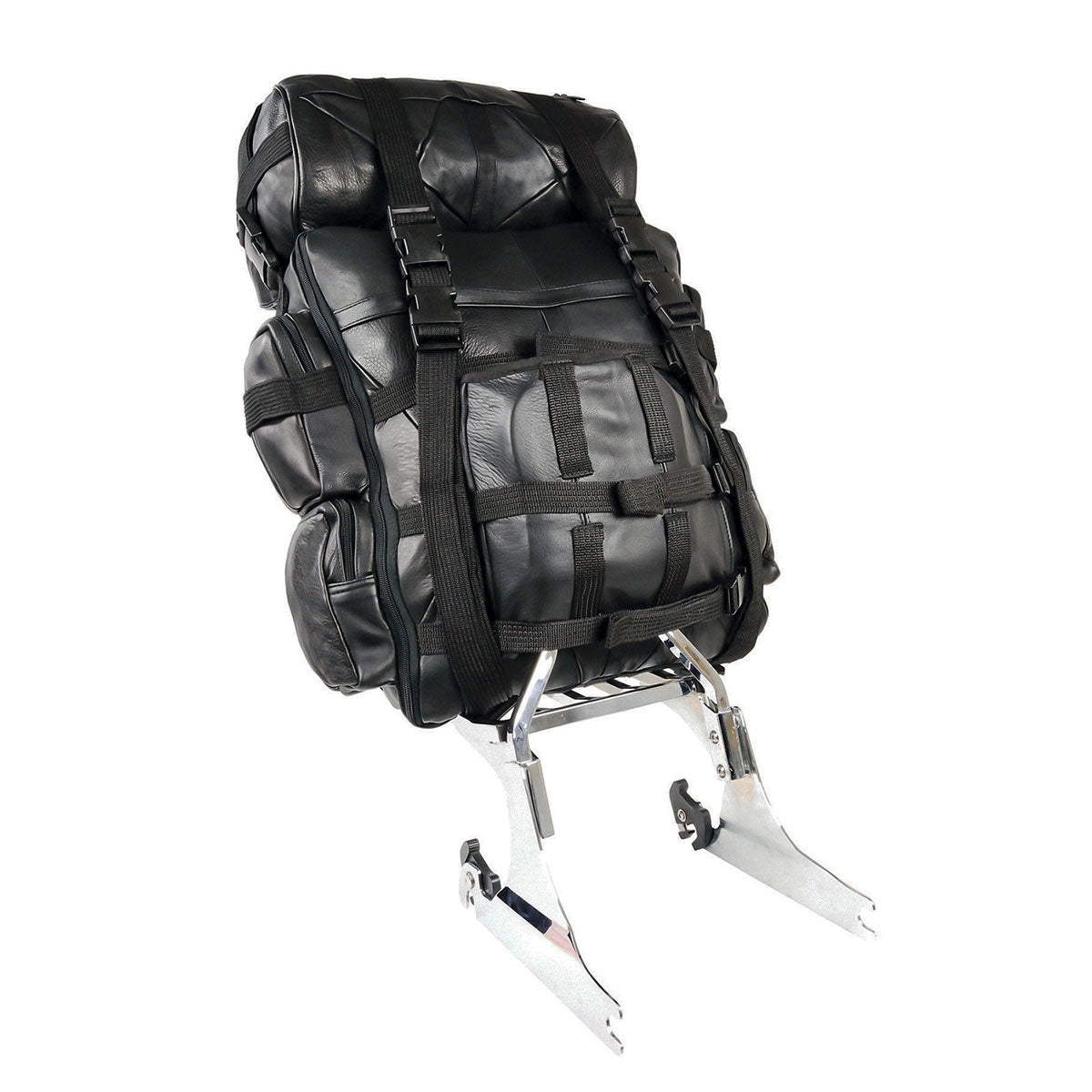 Milwaukee Leather SH537 Large Black Motorcycle Large Leather