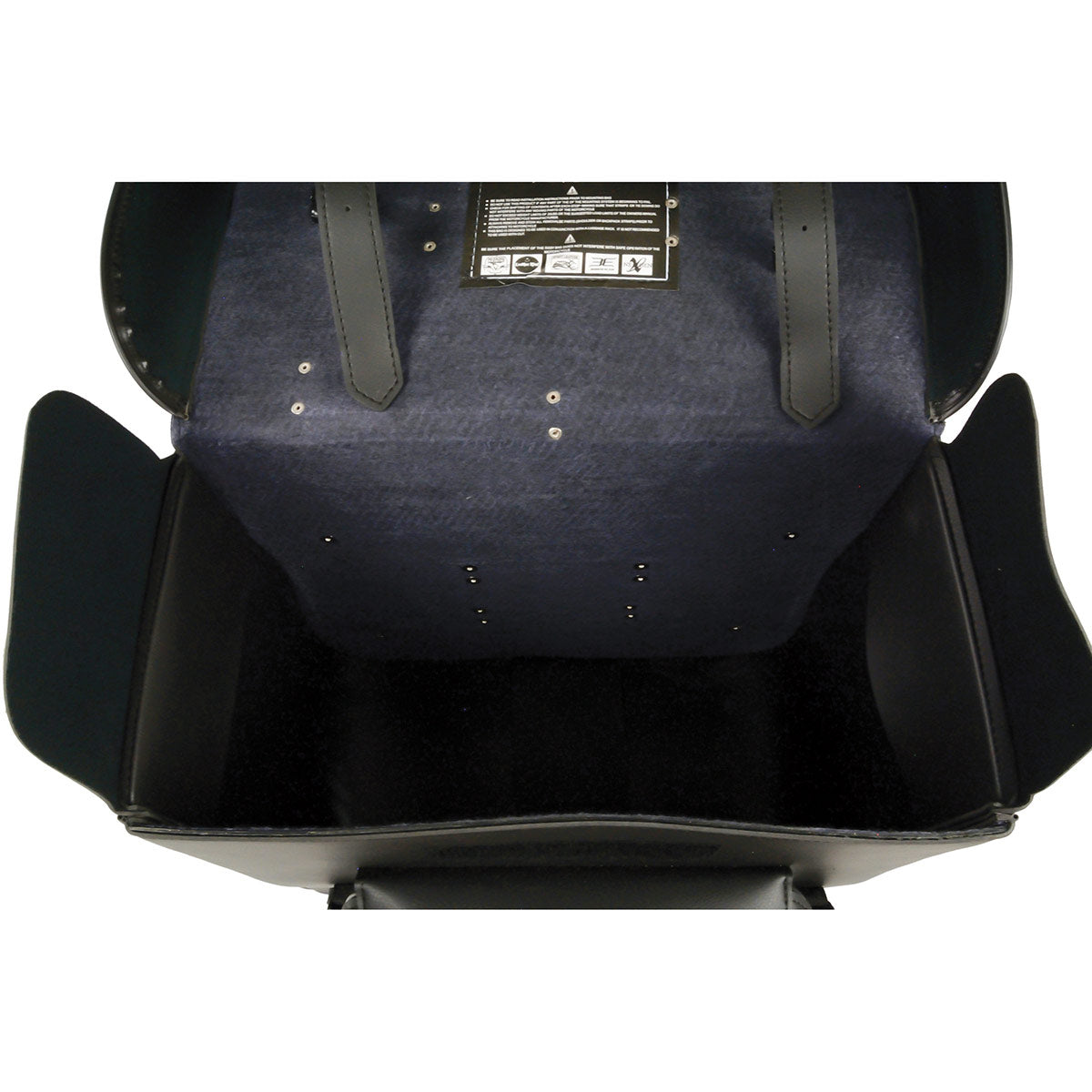 Milwaukee Leather SH538 Large Black PVC Deluxe Water Resistant
