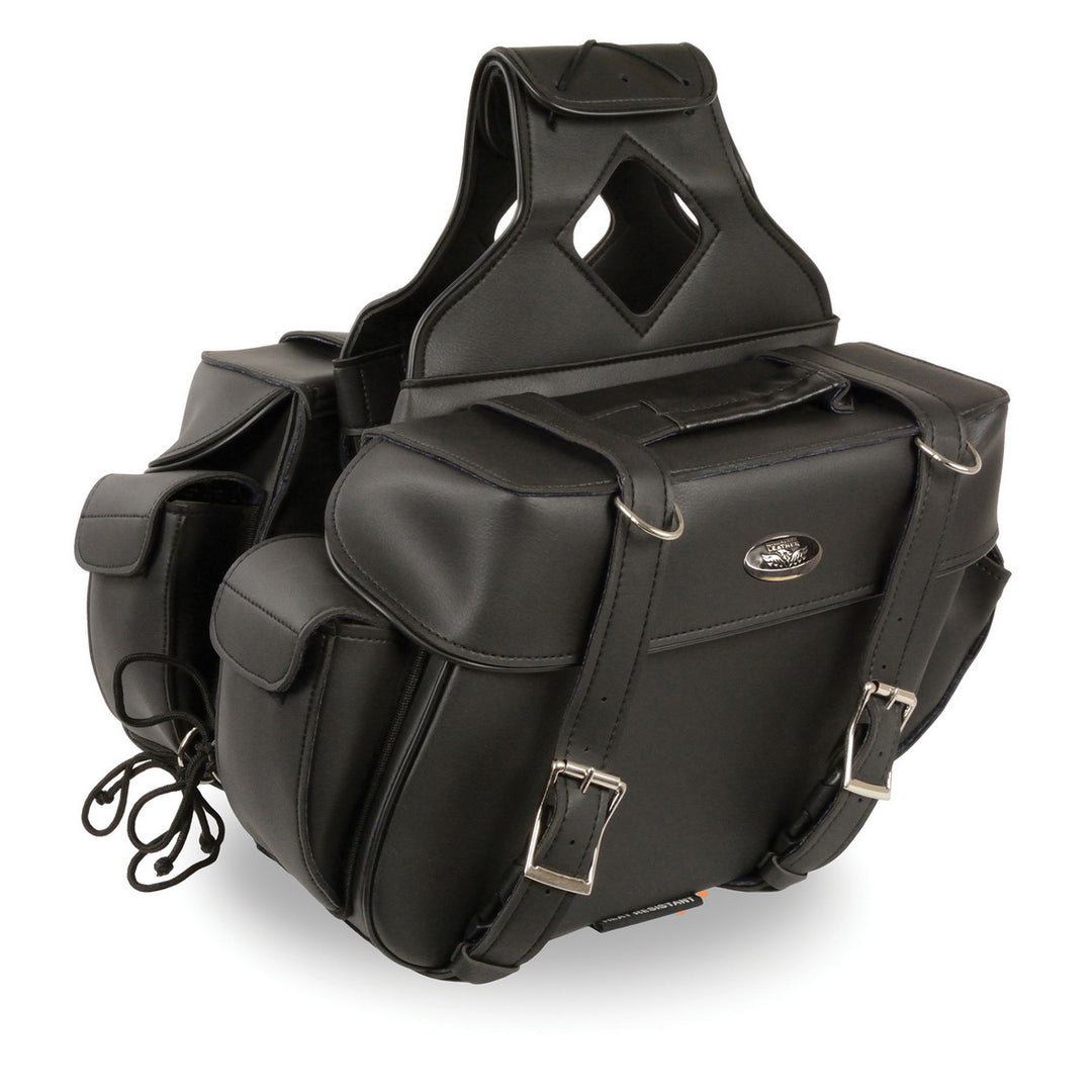 Milwaukee Leather SH57403ZB Black Medium Zip-Off PVC Throw Over Motorcycle – Milwaukee Motorcycle Clothing Co