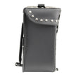 Milwaukee Leather SH582 Medium Black ‘Studded’ PVC Sissy Bar Motorcycle Bag