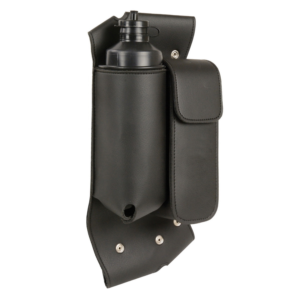 Bar Drop ブラックレザーケース Milwaukee Leather SH591RT Black LRight Side Crash Bar Bag with
