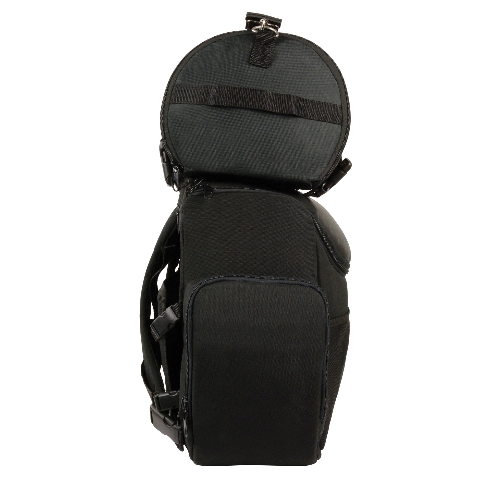 Milwaukee Leather SH617 Large Black Nylon Two Piece Sissy Bar