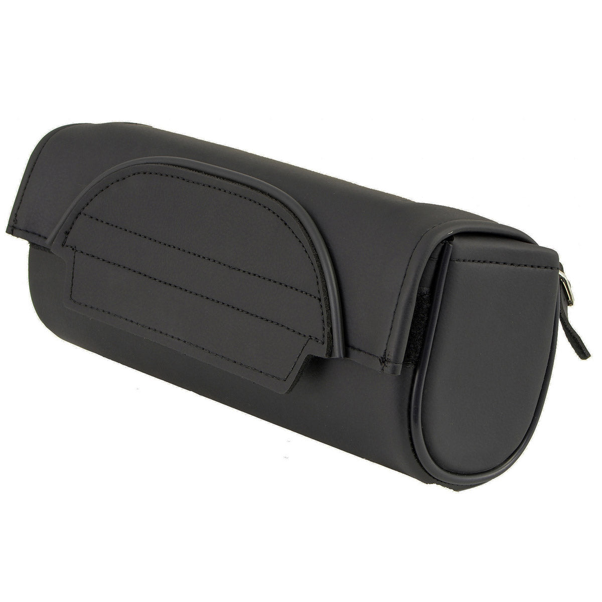 Milwaukee Leather SH621 Black PVC Motorcycle Tool Bag with Self